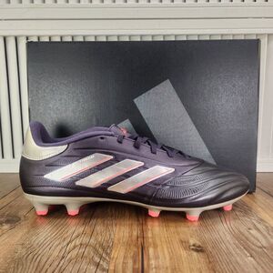 Adidas Copa Pure 2 League FG Mens Sz 11.5 Purple Silver Low Soccer Cleats IG8716
